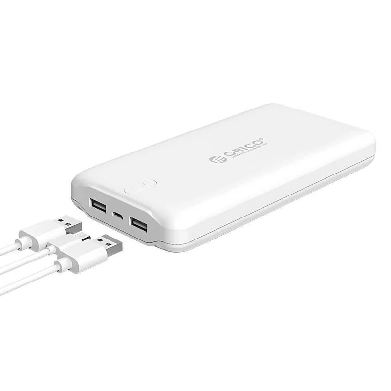 ORICO 20000 mAh Power Bank Tragbares Ladegerät Dual USB Powerbank Externer Akku