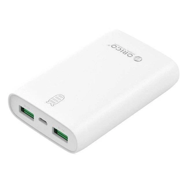 ORICO 6000mAh Power Bank Dual USB mit LED Anzeige Für iPhone Handy Externe Batterie Pack Mini Tragbare Power bank