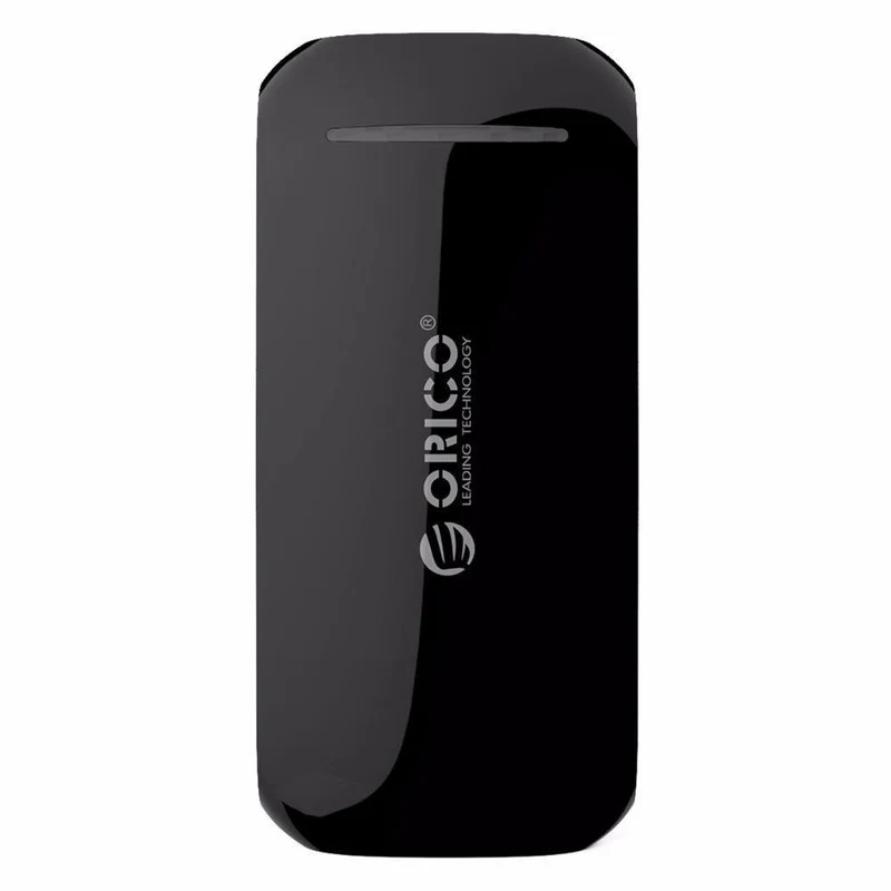 ORICO 4000mAh Power Bank 5V1A Aufladen für Smartphones mit 30cm Micro-USB-Kabel, tragbar zum Tragen, schwarzes ABS