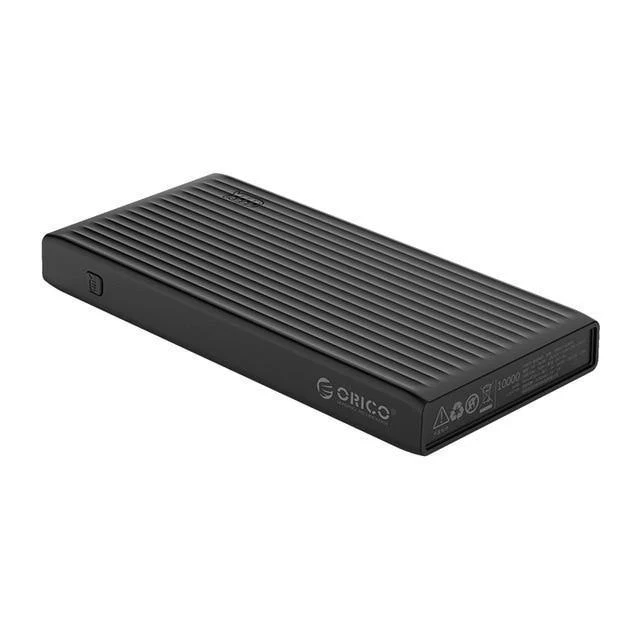 ORICO 10000 mAh Universal Power Bank QC3.0 Schnellladung Dual-Wege-Powerbank Externe Telefon-Backup-Batterieladung für iPhone Xiaomi