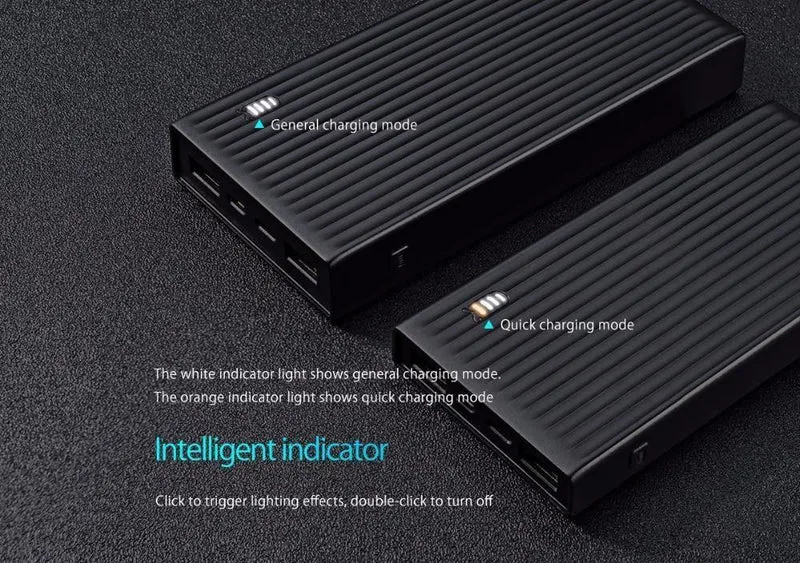 ORICO 10000 mAh Universal Power Bank QC3.0 Schnellladung Dual-Wege-Powerbank Externe Telefon-Backup-Batterieladung für iPhone Xiaomi