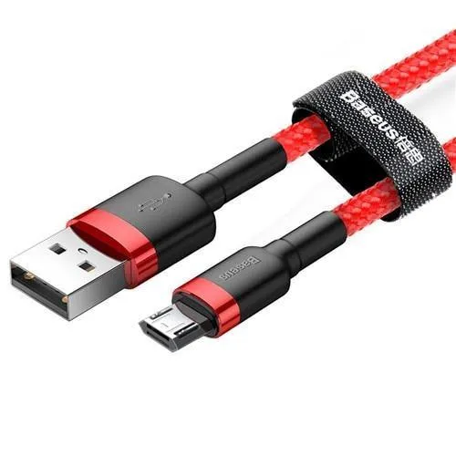 Baseus 1m 2m Micro USB Kabel für Xiaomi Redmi Note 5 Pro 4 Reversible Micro USB Ladegerät Datenkabel für Samsung S7 Handy