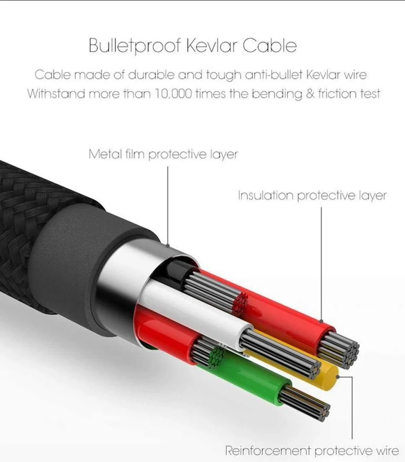 Baseus LED-Beleuchtung Ladekabel für iPhone X 8 7 USB-Kabel für iPhone iPad Schnellladekabel Handy-Datenkabel