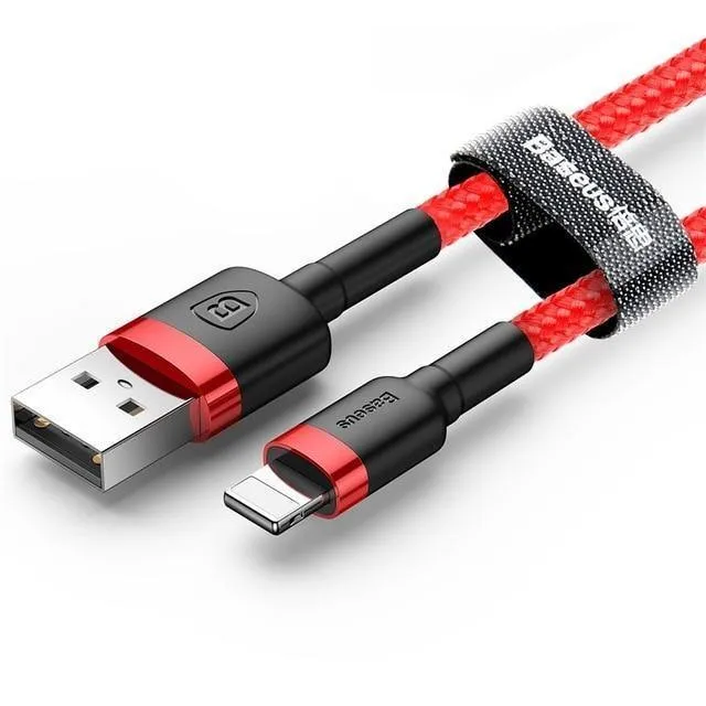 Baseus Classic USB-Kabel für iPhone xs max Ladegerät USB-Datenkabel für iPhone X 8 6 6s 2.4A USB-Ladekabel Adapter für Telefonkabel