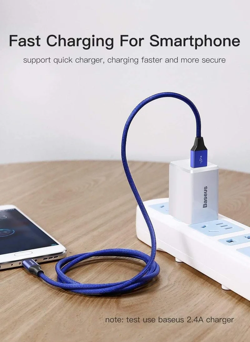 Baseus Reversible Micro USB Kabel Für Samsung Xiaomi Redmi Hinweis 4X Handy Daten Sync Kabel Doppelseitige USB Lade kabel