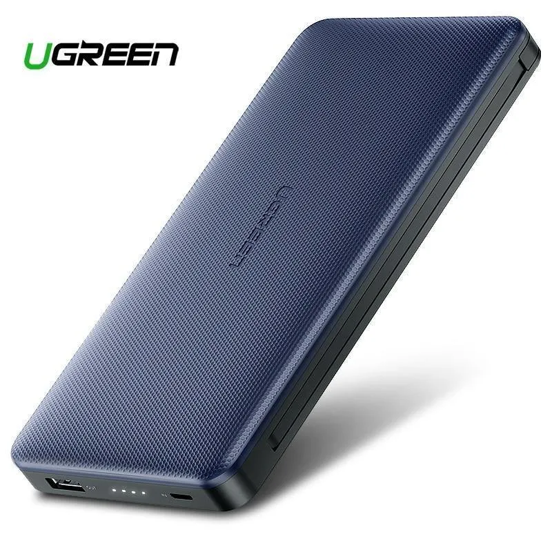 Ugreen Power Bank 20000mAh Für iPhone X 7 Samsung S9 Für USB iPhone Kabel Powerbank Tragbares Ladegerät Externe Batterie Pover Bank