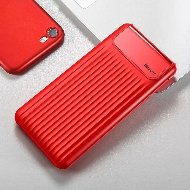 Baseus 10000 mAh LCD Quick Charge 3.0 Dual USB Power Bank für iPhone X 8 7 6 Samsung S9 S8 Xiaomi Powerbank Batterieladegerät QC3.0