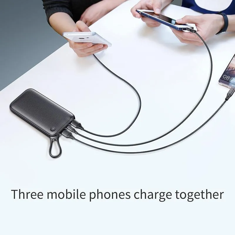 Baseus 20000 mAh Power Bank für iPhone Xs Max XR 8 7 Samsung S9 USB PD Schnellladung + Dual QC3.0 Schnellladegerät Powerbank MacBook