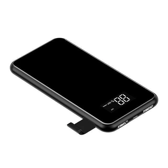 Baseus 8000mAh QI Wireless Charger Power Bank für iPhone Samsung Powerbank Dual USB Ladegerät Drahtlose externe Batterie Pack Bank