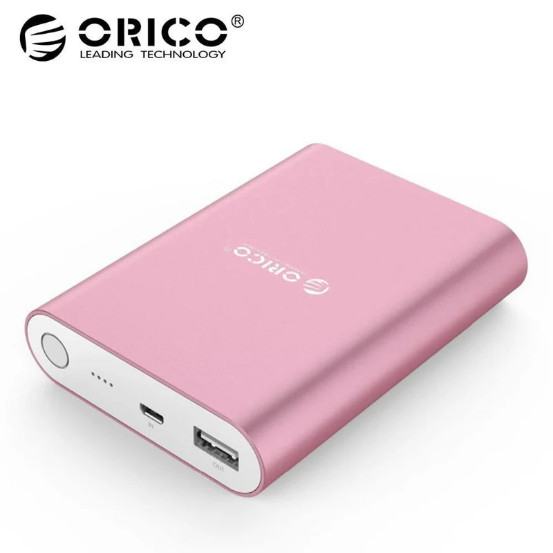 ORICO Q1 QC2.0 Power Bank Aluminium 10400 mAh Schnellladegerät 5V2A / 9V1.8A / 12V1.5A Tragbar und universell