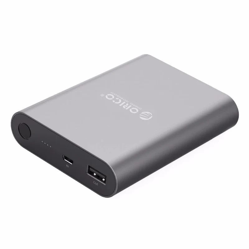ORICO Q1 QC2.0 Power Bank Aluminium 10400 mAh Schnellladegerät 5V2A / 9V1.8A / 12V1.5A Tragbar und universell