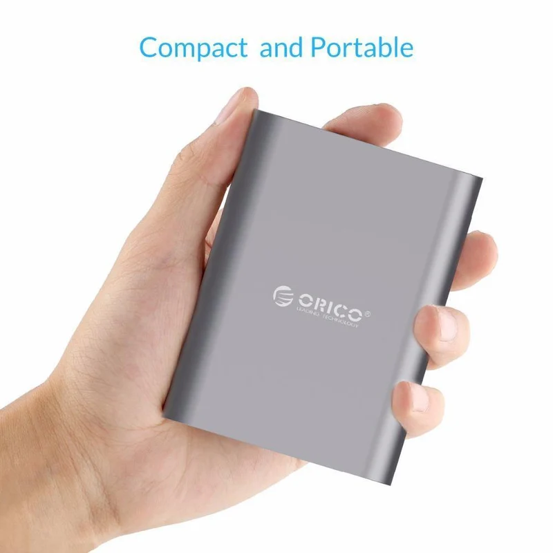 ORICO Q1 QC2.0 Power Bank Aluminium 10400 mAh Schnellladegerät 5V2A / 9V1.8A / 12V1.5A Tragbar und universell