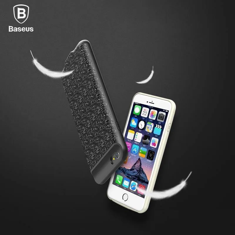 Baseus Power Case für iPhone 6s plus 2500/3650 mAh magnetische tragbare Power Bank Ladehülle für iPhone 6s externer Ersatzakku