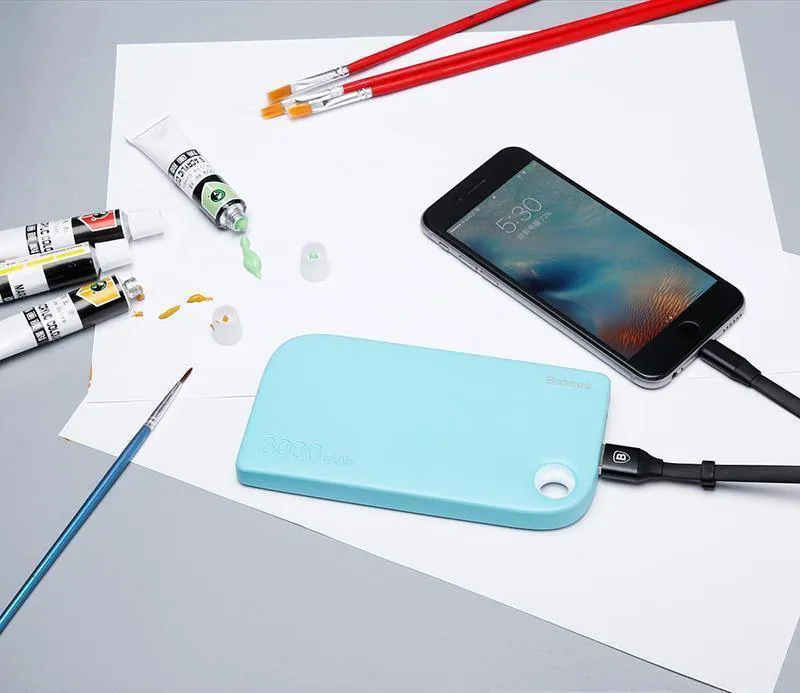 Baseus 8000 mAh Power Bank Dual USB Ausgang schnelle Ladung Tragbare Externe Batterie Aufladen Für iphone X 7 samsung S9 huawei xiaomi