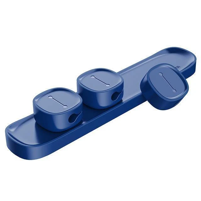 Baseus Magnetkabelklemme für Handy USB Datenkabel Organizer für USB-Ladegerät Kabel Magnethalter Desktop Kabelaufwicklung