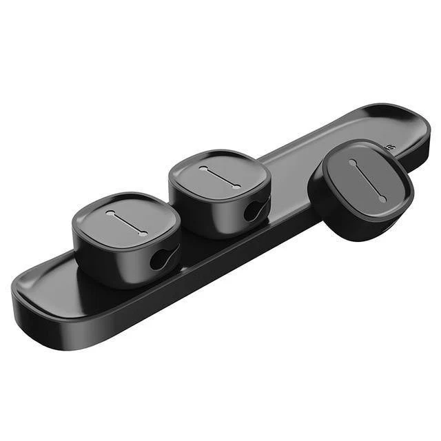 Baseus Magnetkabelklemme für Handy USB Datenkabel Organizer für USB-Ladegerät Kabel Magnethalter Desktop Kabelaufwicklung