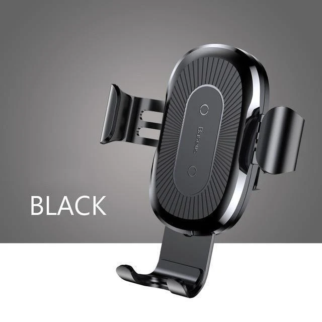 Baseus Qi Auto-Wireless-Ladegerät für iPhone 8 X XS Max XR Samsung Handy-Ladegerät 10W schnelles kabelloses Auto-Ladehalterung