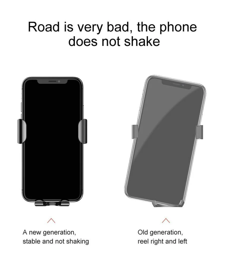 Baseus Qi Auto-Wireless-Ladegerät für iPhone 8 X XS Max XR Samsung Handy-Ladegerät 10W schnelles kabelloses Auto-Ladehalterung