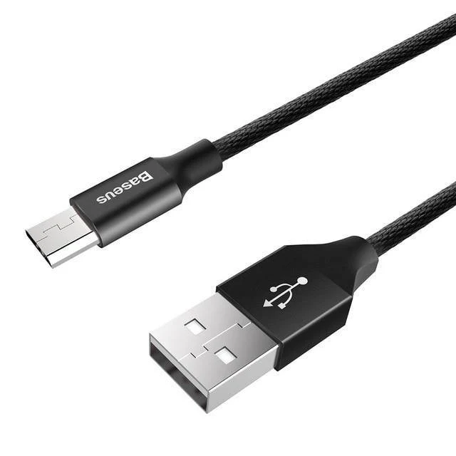 Baseus Micro USB-Kabel für Xiaomi Redmi Note 5 Pro 4X 4 Ladekabel für Samsung Huawei USB-Telefonladegerät Ladedatenkabel