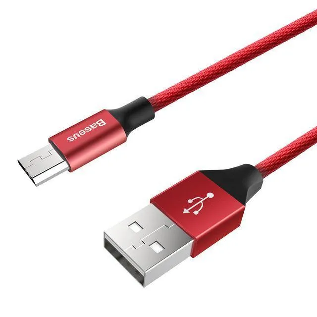 Baseus Micro USB-Kabel für Xiaomi Redmi Note 5 Pro 4X 4 Ladekabel für Samsung Huawei USB-Telefonladegerät Ladedatenkabel
