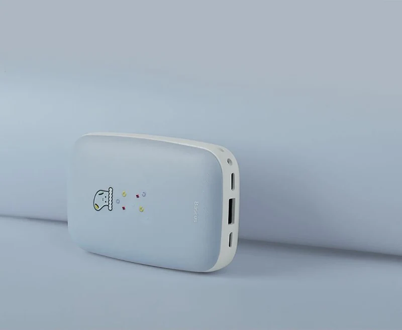Baseus 10000mAh Mini Handwärmer Power Bank für iPhone Samsung Huawei Xiaomi USB Powerbank tragbare externe Ladegerät Bank