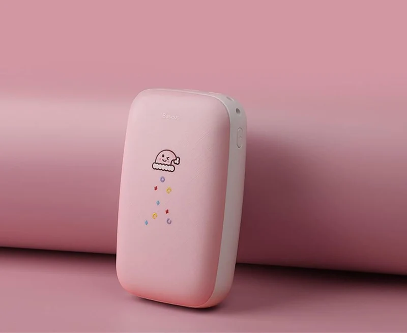 Baseus 10000mAh Mini Handwärmer Power Bank für iPhone Samsung Huawei Xiaomi USB Powerbank tragbare externe Ladegerät Bank