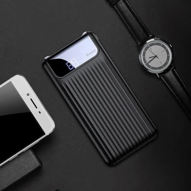Baseus 10000mAh QC3.0 Schnelllade-Powerbank für iPhone Samsung S9 S9 Plus Note 9 Xiaomi PowerBank USB-Schnelllade-Powerbank