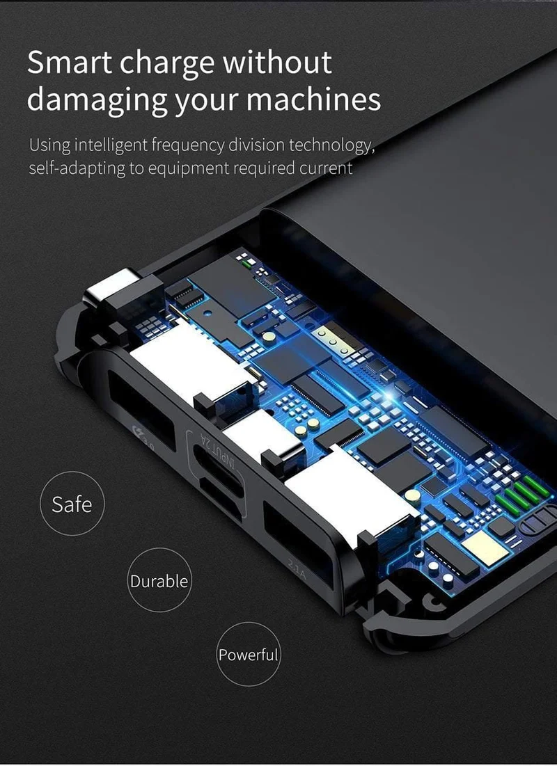 Baseus 10000mAh QC3.0 Schnelllade-Powerbank für iPhone Samsung S9 S9 Plus Note 9 Xiaomi PowerBank USB-Schnelllade-Powerbank