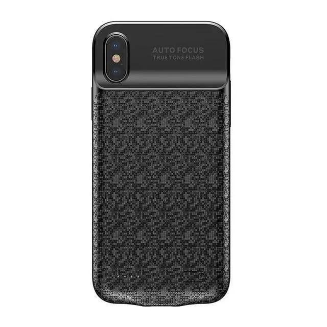 Baseus 3500mAh Akkuhülle für iPhone X Power Bank Ladehülle Tragbare dünne Powerbank Akkuladegerät Hülle für iPhone X