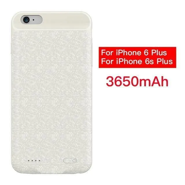 Baseus 2500mAh/3650mAn Batterieladegerätegehäuse für iPhone 6 6s Backup-Batteriegehäuse für iPhone 6 Plus 6s Plus Power Bank-Gehäuseabdeckung