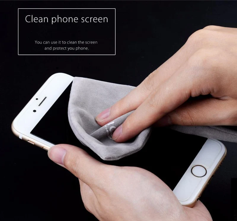 ORICO Phone Storage Velvet Bag Speicher für USB-Ladegerät / USB-Kabel / Energienbank / Telefon und mehr graue Farbe