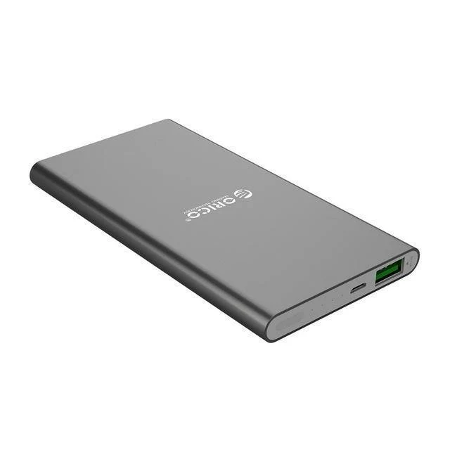 ORICO Schnellladestrombank 5000mAh USB LED Powerbank Externes Ladegerät für Mobiltelefone Tablets Poverbank für Xiaomi