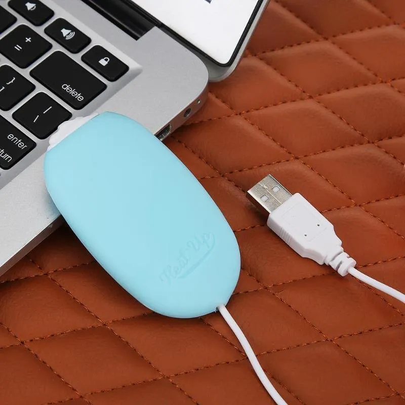 Tragbarer Mini-USB-Handwärmer, wiederaufladbarer Winter-Handheizungsherd, taschenbetriebene Bank, Doppelheizung, Elektroherdwärmer