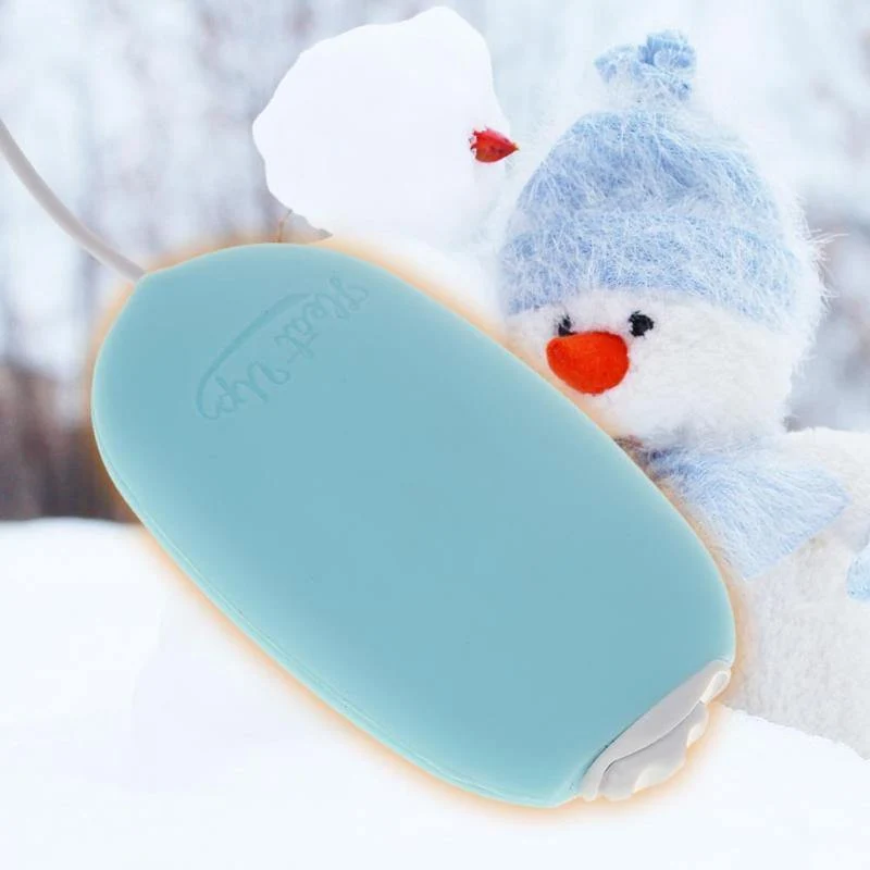 Tragbarer Mini-USB-Handwärmer, wiederaufladbarer Winter-Handheizungsherd, taschenbetriebene Bank, Doppelheizung, Elektroherdwärmer