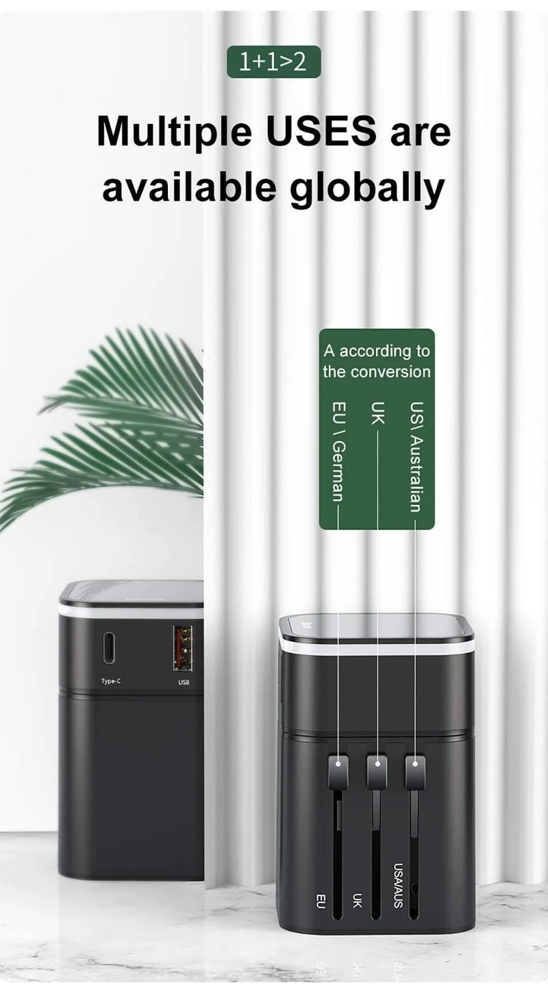 Baseus 18W Reise EU USB Ladegerät Unterstützt Quick Charge 3.0 für Samsung Telefon Ladegerät PD 3.0 Ladegerät für iPhone Chargeur USB