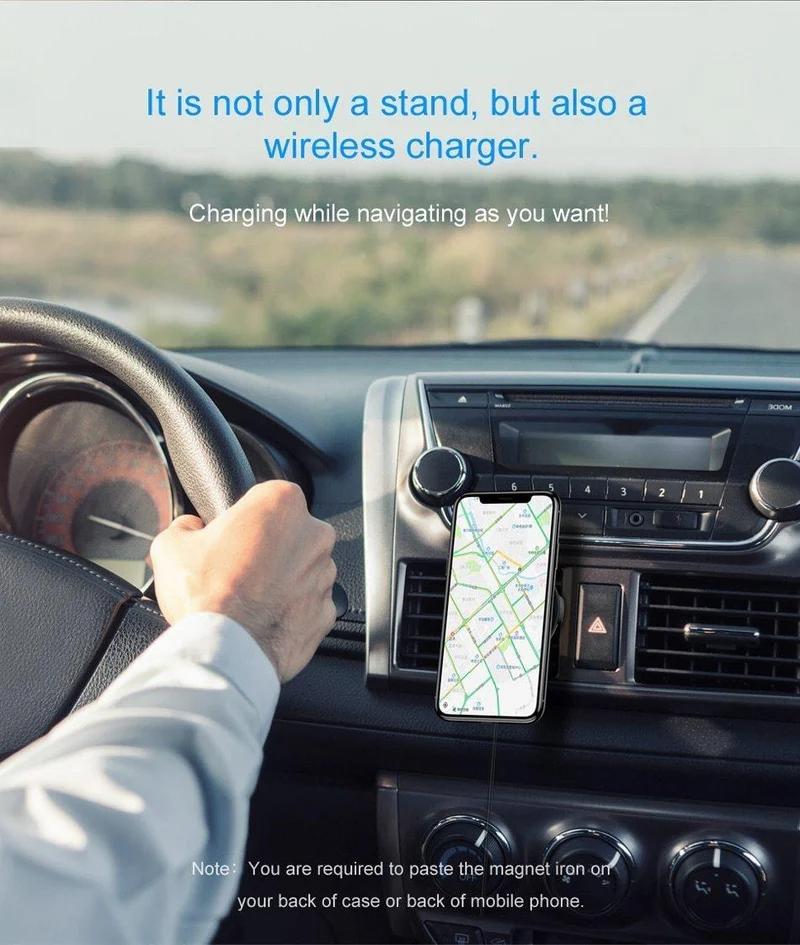 Baseus Qi Auto Drahtlose Ladegerät Magnetische Telefon Halter Für iPhone XS Samsung Drahtlose Aufladen Auto Halterung Handy Halter Stehen