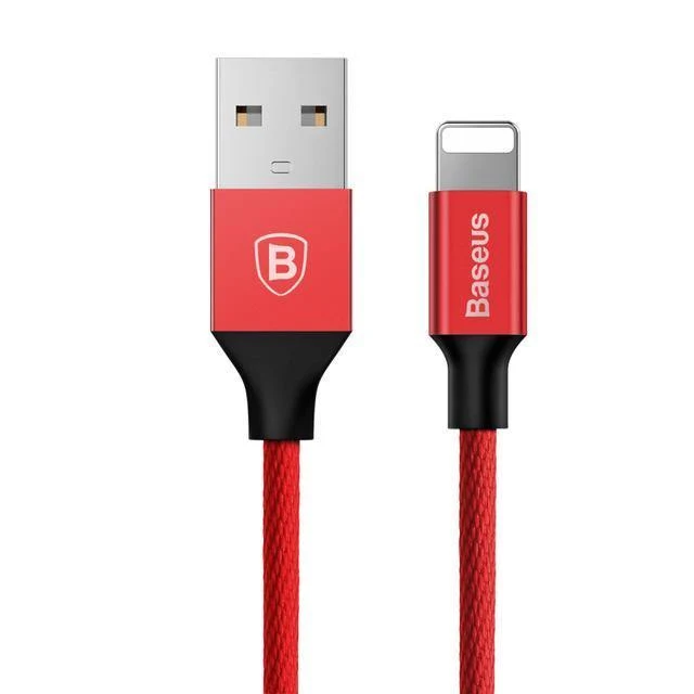 Baseus USB-Kabel für iPhone X 8 7 Plus Schnellladekabel Handy USB-Datenkabel für iPhone 5 6 6s iPad USB-Ladekabel