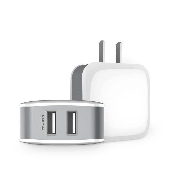 Baseus Dual USB-Ladegerät für iPhone Xs Max X Schnelllade-Wandladegerät für Samsung S9 Xiaomi Mix 3 Handy-Ladeadapter