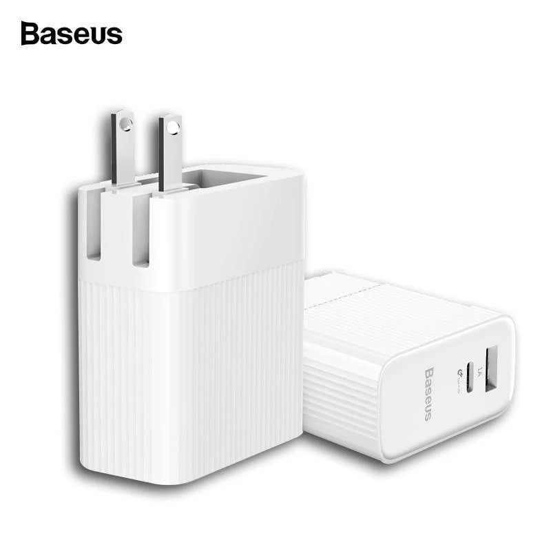 Baseus 29W Typ C PD 3.0 USB-Ladegerät für iPhone Xs Max Xr Xs X 8 USB C PD Schnelllade-Handy-Ladegerät für iPad Pro Huawei