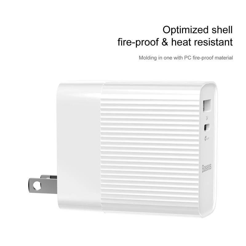 Baseus 29W Typ C PD 3.0 USB-Ladegerät für iPhone Xs Max Xr Xs X 8 USB C PD Schnelllade-Handy-Ladegerät für iPad Pro Huawei