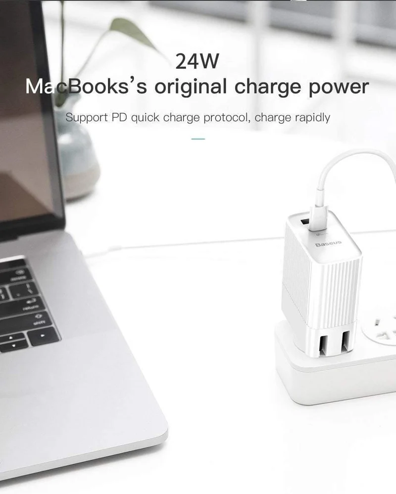 Baseus 29W Typ C PD 3.0 USB-Ladegerät für iPhone Xs Max Xr Xs X 8 USB C PD Schnelllade-Handy-Ladegerät für iPad Pro Huawei