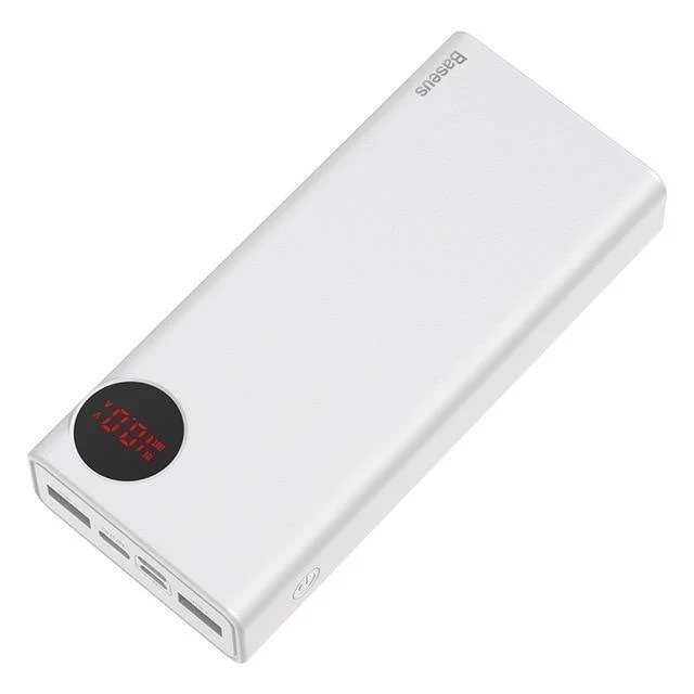 Baseus 20000 mAh Power Bank USB C PD Quick Charge 3.0 20000 mAh Pover Poverbank Für Huawei Xiaomi Externer Akku Powerbank