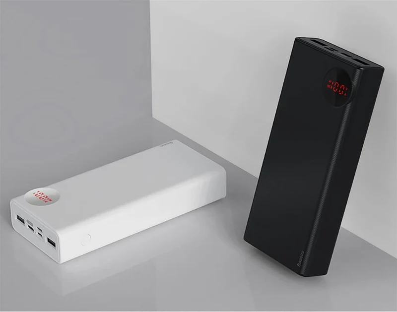 Baseus 20000 mAh Power Bank USB C PD Quick Charge 3.0 20000 mAh Pover Poverbank Für Huawei Xiaomi Externer Akku Powerbank