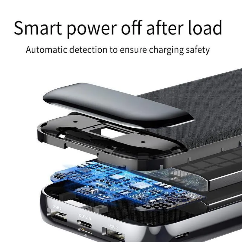 Baseus 20000 mAh Power Bank Für iPhone Xiaomi Tragbare 20000 mAh Powerbank Externe Batterie USB C PD Lade Ladegerät Poverbank