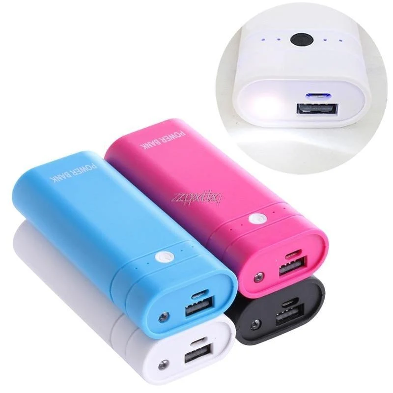 2x18650 Batterie Ladegerät 5V USB Mobile Power Bank Fall Kit DIY Box Telefon Fall Z17 Drop schiff