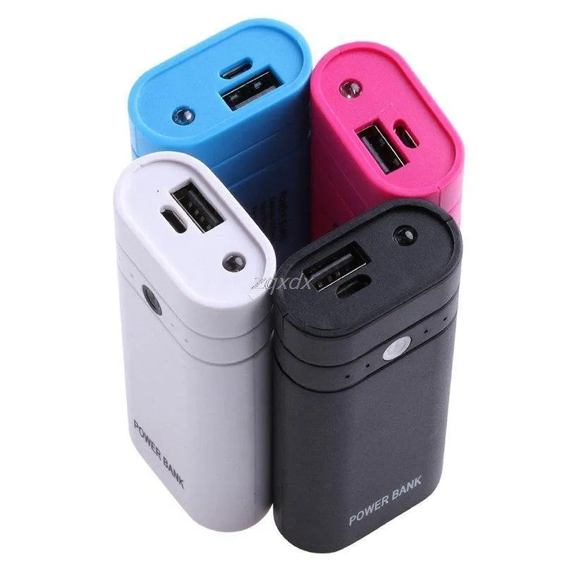 2x18650 Batterie Ladegerät 5V USB Mobile Power Bank Fall Kit DIY Box Telefon Fall Z17 Drop schiff