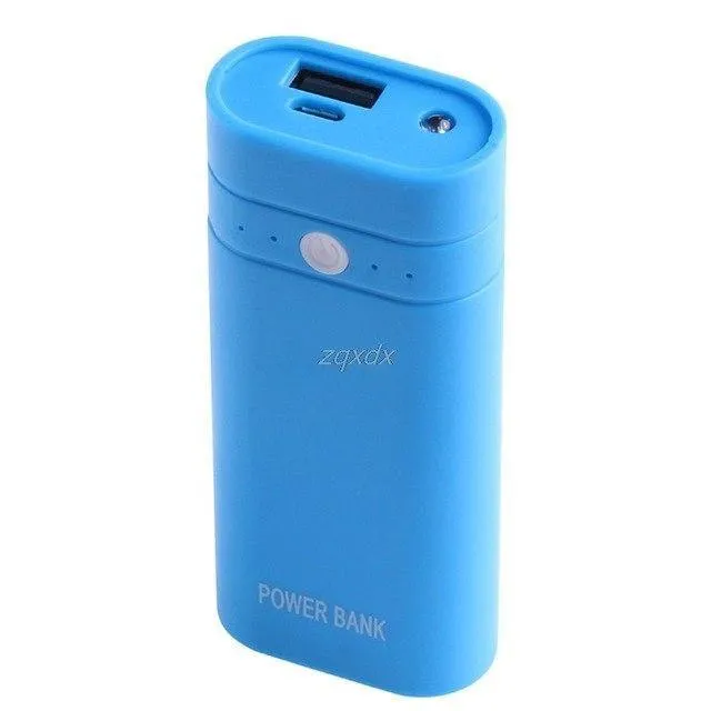 2x18650 Batterie Ladegerät 5V USB Mobile Power Bank Fall Kit DIY Box Telefon Fall Z17 Drop schiff