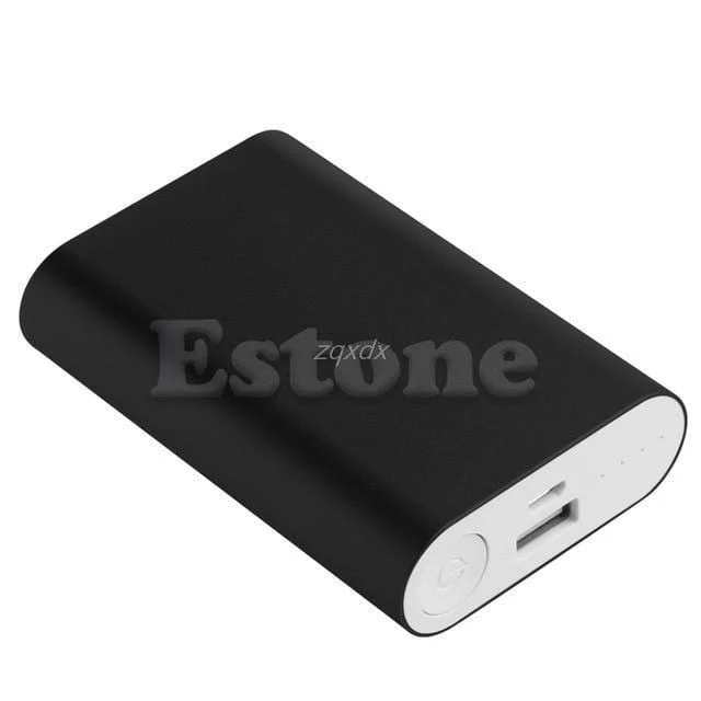 5V 1.5A Aluminium Power Bank Fall Kit 3X 18650 Batterie Ladegerät Fall Box für Handy Z17 Drop schiff
