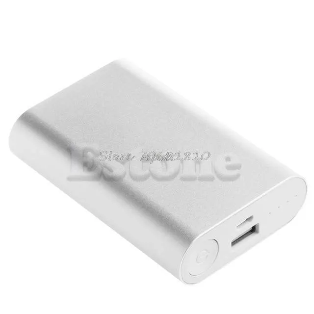 5V 1.5A Aluminium Power Bank Fall Kit 3X 18650 Batterie Ladegerät Fall Box für Handy Z17 Drop schiff