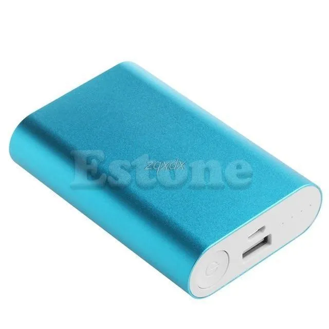 5V 1.5A Aluminium Power Bank Fall Kit 3X 18650 Batterie Ladegerät Fall Box für Handy Z17 Drop schiff